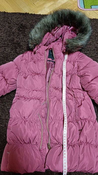 Пухове пальто для дівчинки Name it, 116-122