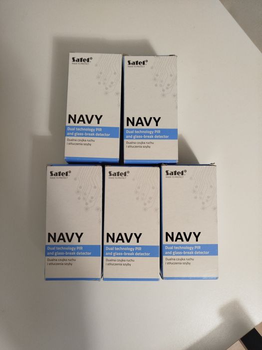 Dualna czujka navy Satel  5szt