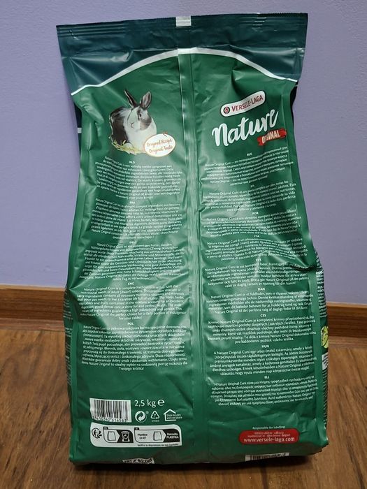 Karma Versale laga nature dla królika 2,5 kg