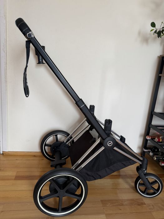 Rama cybex e-priam elektryczny 4.0 black chrome