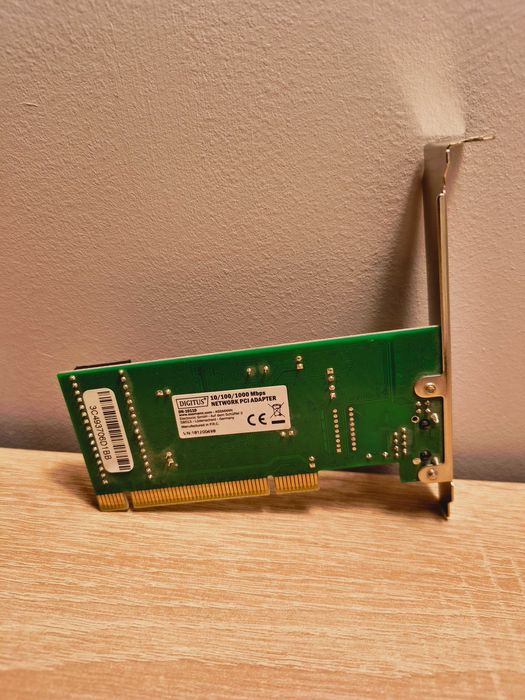 Karta sieciowa DIGITUS DN-10110 PCI, Wewnętrzna