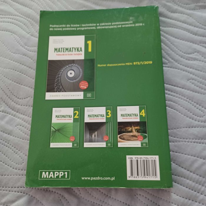 Matematyka 1 podręcznik