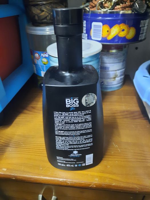 Garrafa de Gin vazia Big Boss