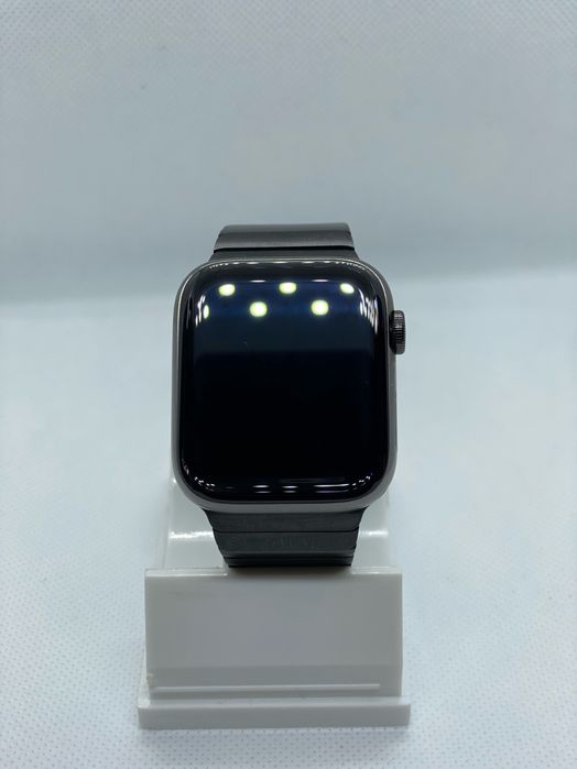 Apple Watch 8.ª geração - 45mm - Grafite - Aço inoxidável - GPS + CEL