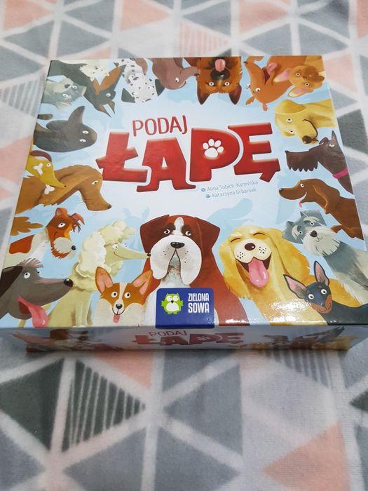 Gra rodzinna Podaj Łapę Zielona Sowa