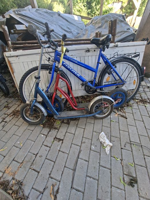 5 Rowerów i 2 hulajnogi/ 200zl całość