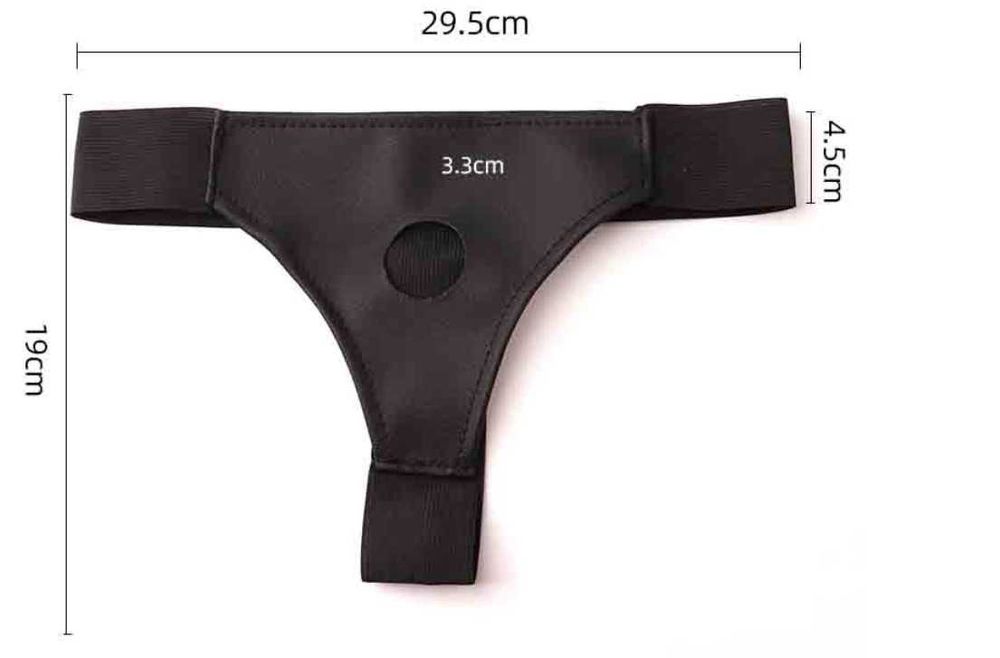 Cinto de couro preto