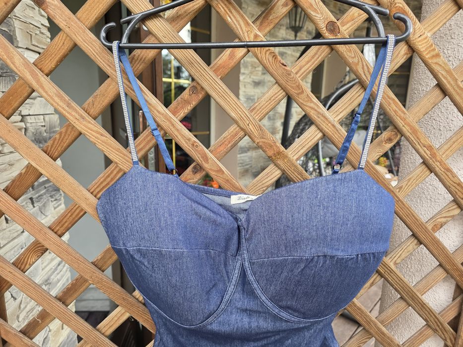 Body z cyrkoniami Nowe Plus Size Na Duży Biust