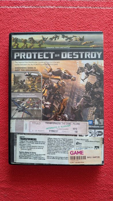 Transformers The Game PC