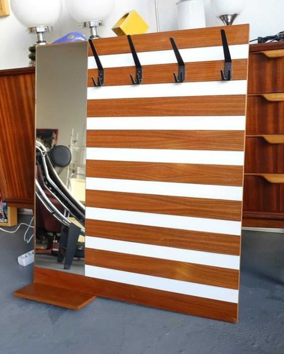 Cabide de Parede. Design Space Age, Alemanha 1970