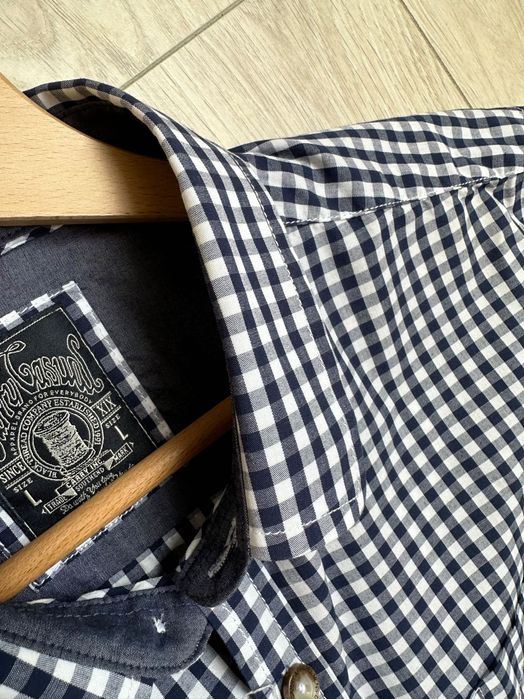 Koszula męska Carry Casual r. L kratka bawełna