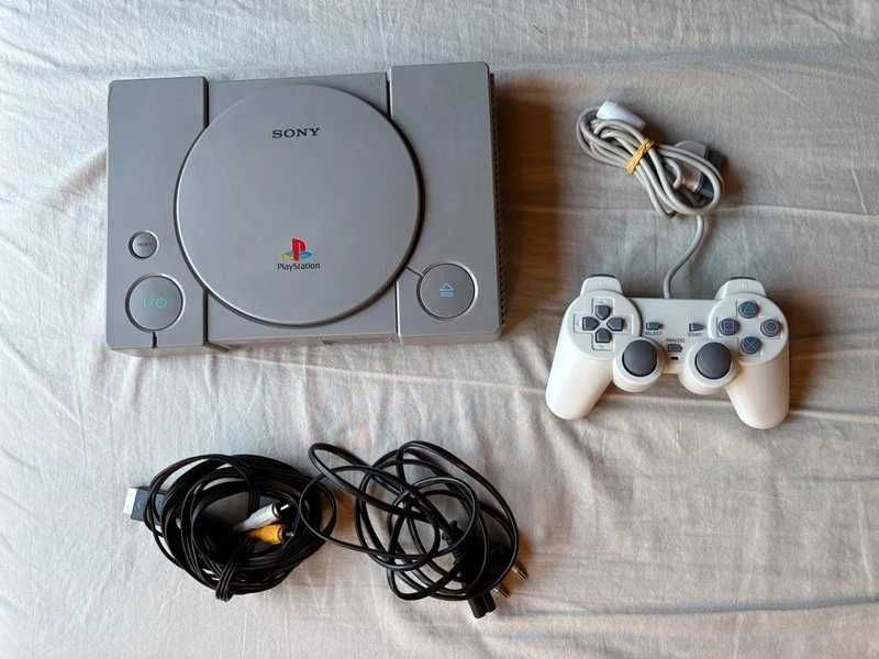 Playstaion 1 konsola 100% sprawna bez wad scph7502 pad okablowanie ps1 psx