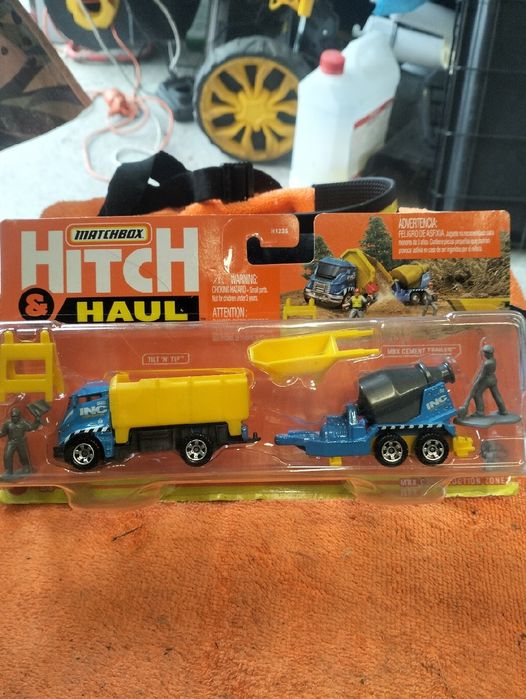 Matchbox construction zone nowy zestaw autek resortów