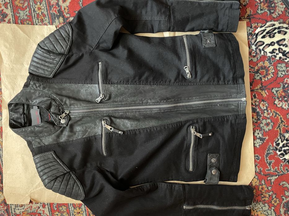 Мотокуртка  чоловіча . Комбінована