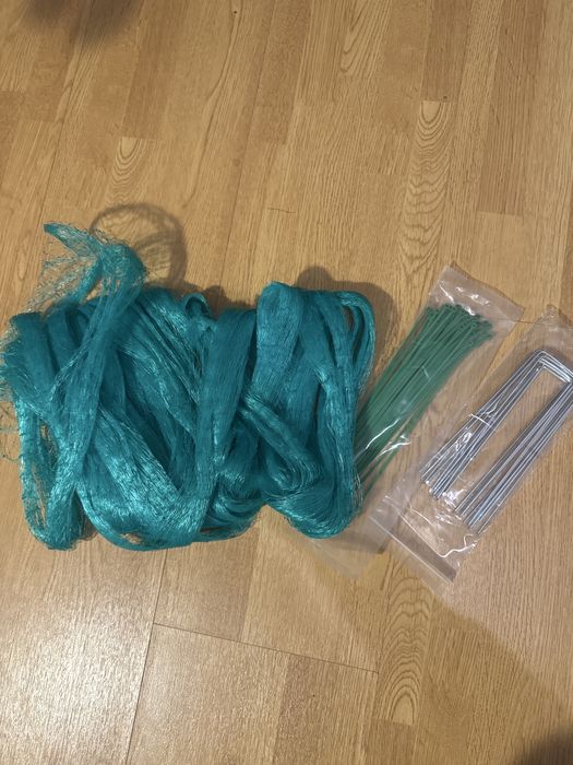 Rede de Proteção para Jardim/Horta + Acessórios – Novo