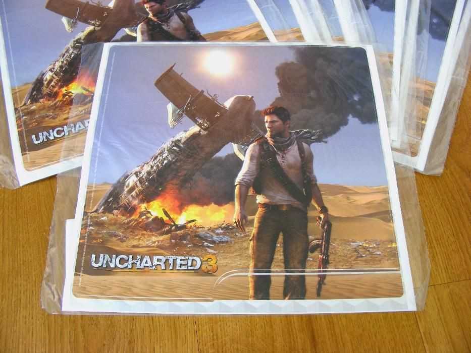 PS3 - Colante Oficial do Jogo Uncharted