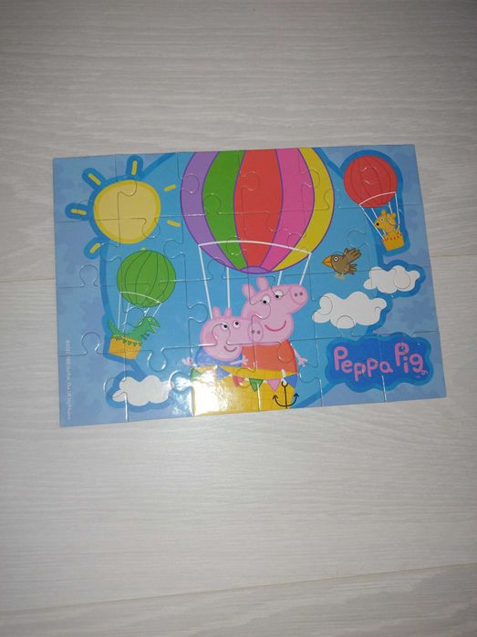 Puzzle Świnka Peppa 24 elementy, wym. 17x24 cm