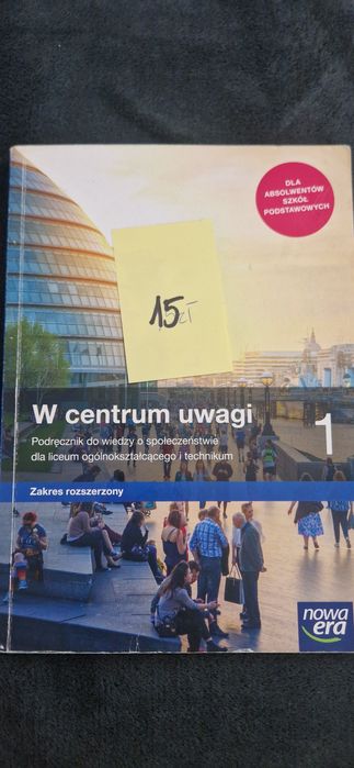 W centrum uwagi. Podręcznik do wos-u dla liceum ogólnokształcącego i t