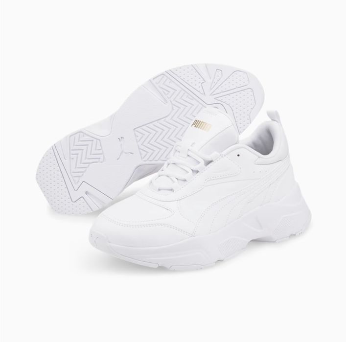 Нові жіночі білі кросівки Puma