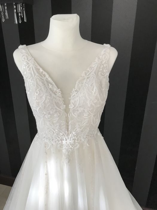 Suknia ślubna boho chic luksusowa Viva Bridal