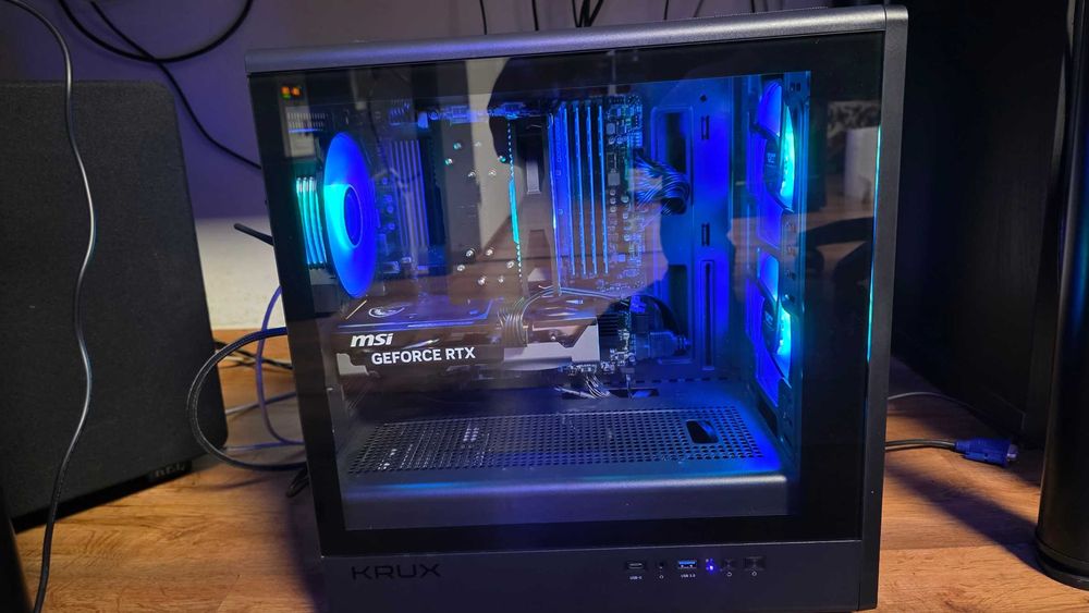 Komputer Ryzen 7 5700X, 16GB DDR4, RTX 5060 8GB, SSD 1TB M2