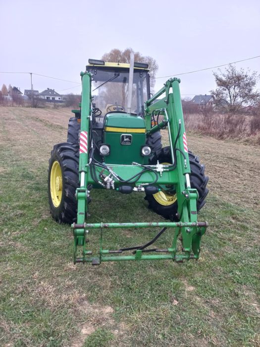 Traktor ciągnik john deere 2850 z turem