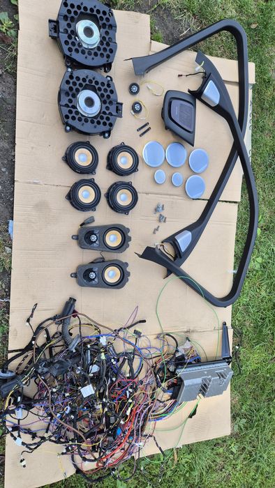 Bmw x5 f15 f85 x5m bang olufsen audio indywidual głośniki