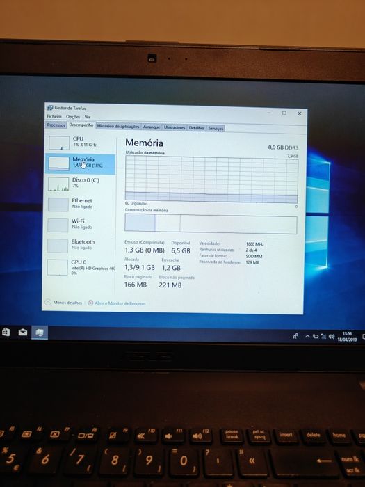 Portátil ASUS | Intel Core i5-4210M | 8GB RAM | SSD 256GB | Windows 10