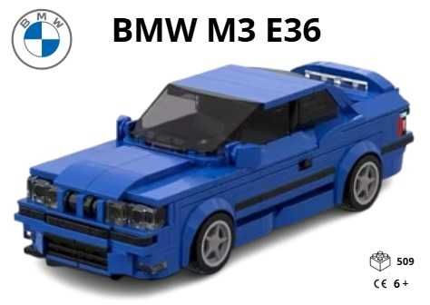 BMW M3 E36 klocki Pudełko