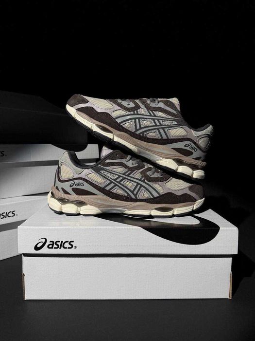!SALE! ASICS GEL-NYC Beige Grey Brown 41 42 43 44 45 асікс