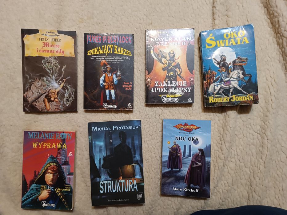 Zestaw książek fantazy