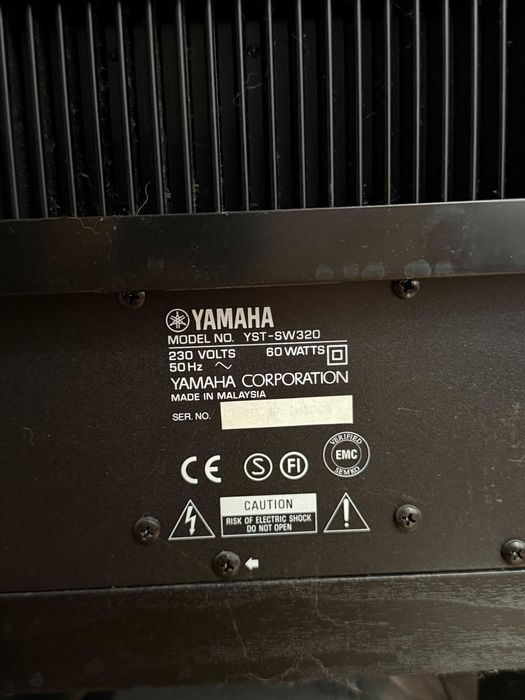 Акустична система Yamaha NS 5.1 (ресивер + TV + DVD)