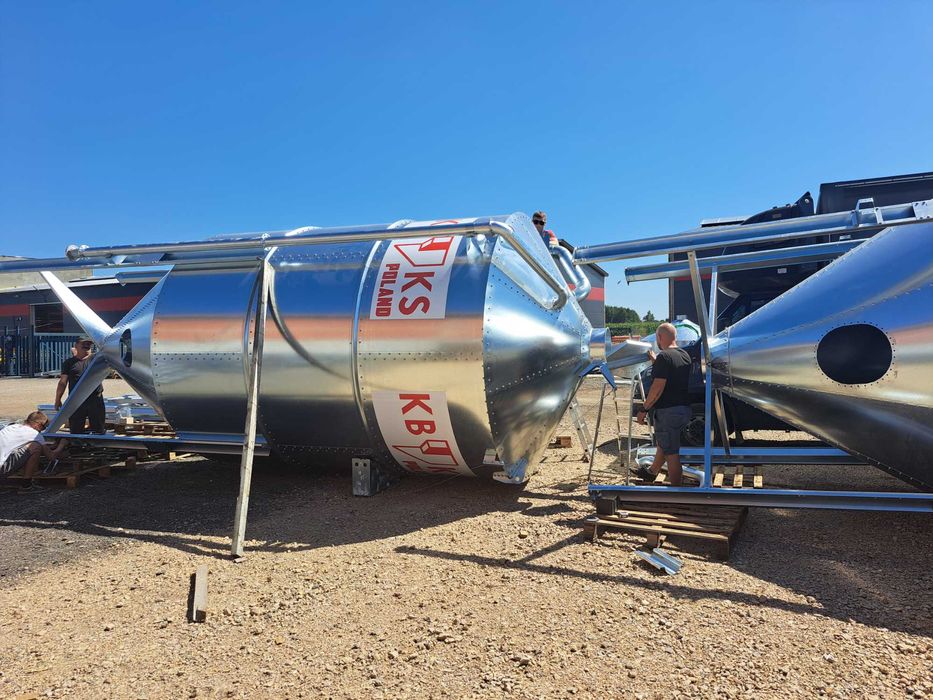 Silos paszowy kslp270/5 27ton promocja KBKS POLAND Promocja