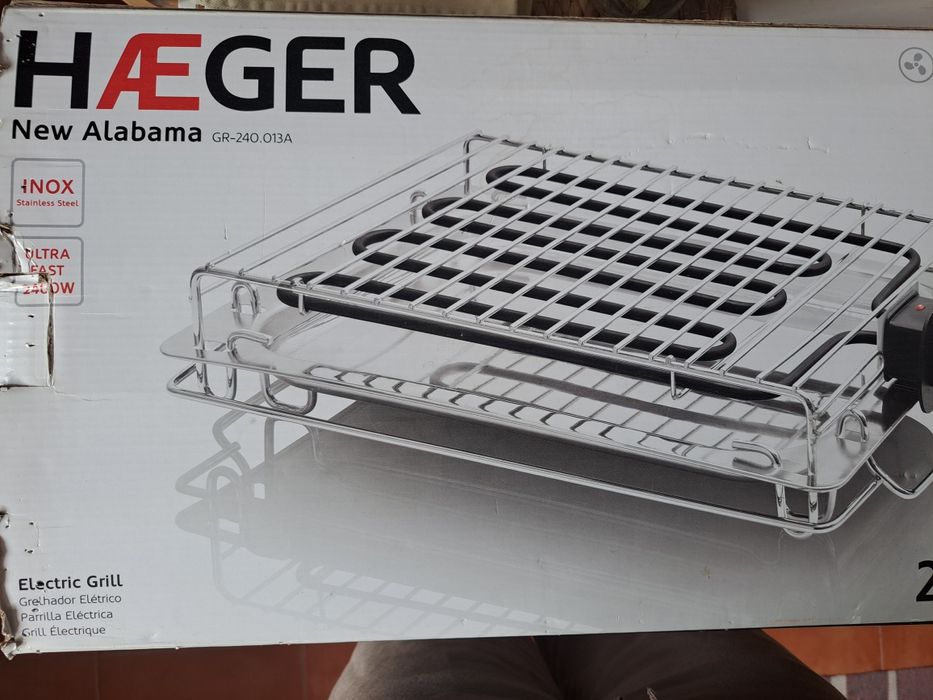 Grelhador elétrico Haeger