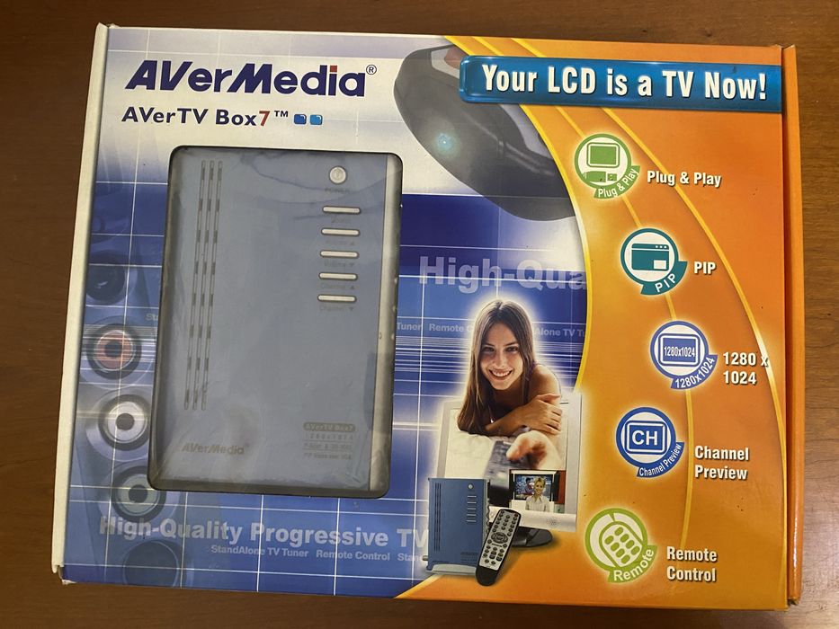 Box da AVer Media NOVA para TV por antena
