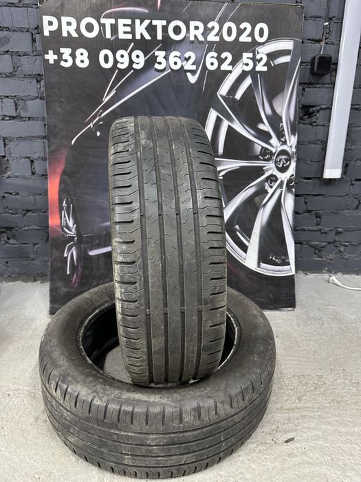 215/55 R17 Continental ContiEcoContact  пара  шин летних.