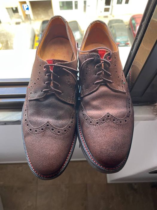 Sapatos Camurca Homem Impecaveis