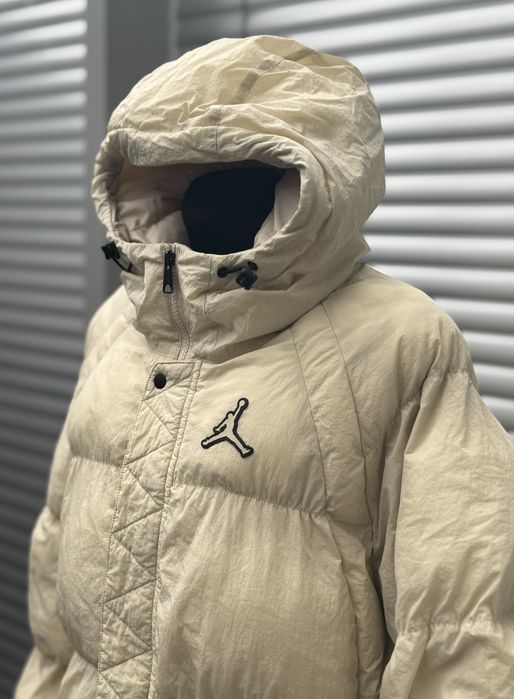 Jordan kurtka męska pikowana z kapturem rozmiar L stan bardzo dobry