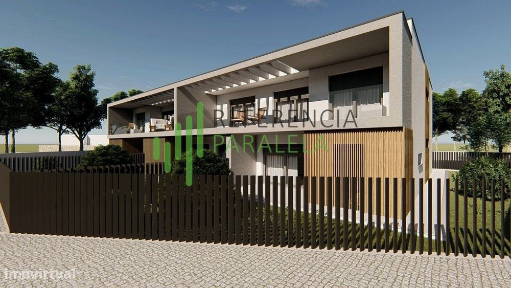 Apartamento T1 Moderno com Logradouro e Garagem em Vila Nova de Anh...
