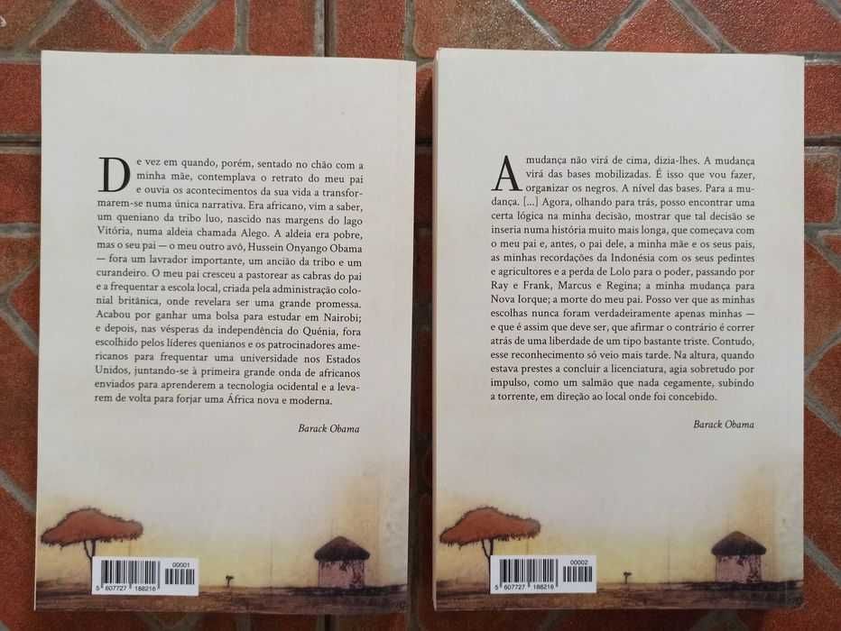 Sonhos do meu pai - Barack Obama - NOVOS