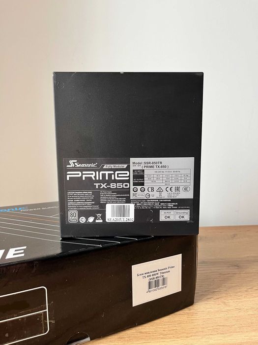 Блок живлення Seasonic Prime TX-850 850W Titanium (SSR-850TR) - 5314