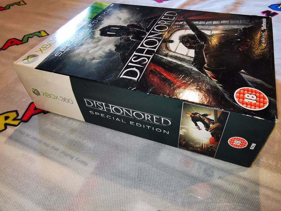 Dishonored SPECIAL Edition XBOX 360 gra + karty do Tarota i Pokera (rzadkość na rynku) TANIO