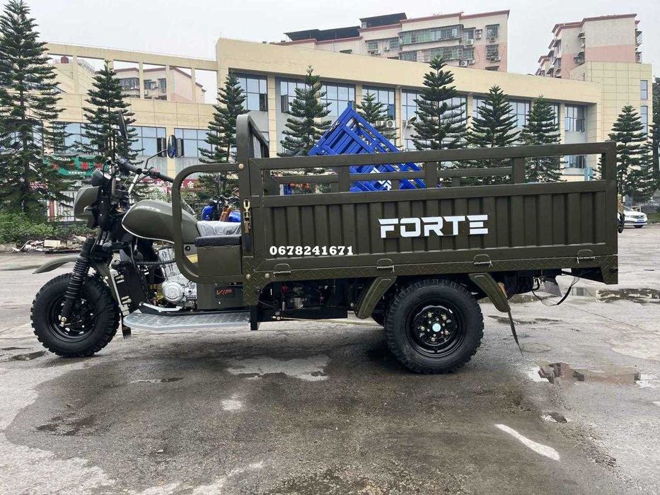 Мотоцикл FORTE CT-252  механіка бензин вантажопідйомність -600 кг Безкоштовна адресна доставка Можна в КРЕДИТ Маємо СТ-302Н