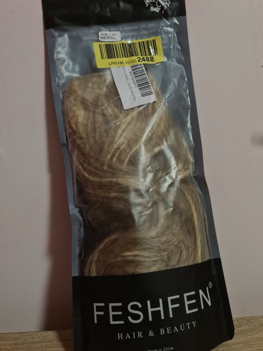 Doczepy włosów blond 40 cm