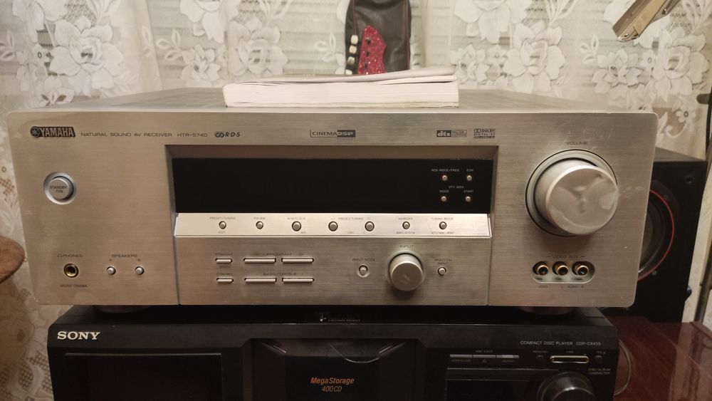 AV-ресивер YAMAHA HTR-5740
YAMAHA HTR-5740
HTR-5740
HTR-5740-5740
HTR-