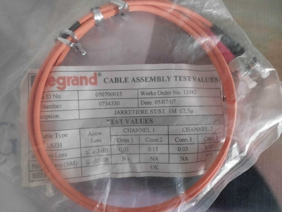 Legrand Cable Assembly fibre