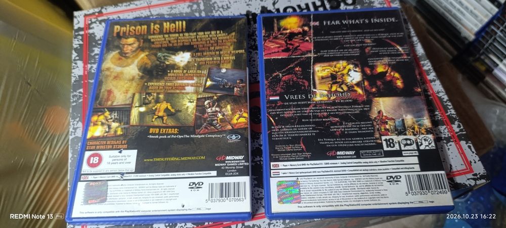 2 gry na PS2 suffering rezerwacja