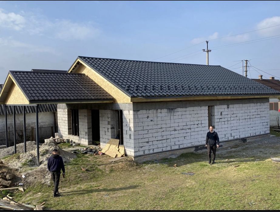 Строительство коробки частного дома под ключ