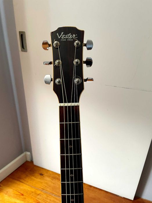 Guitarra Vester Stage Series SAF-30 Chet Atkins Style Electro Acústica