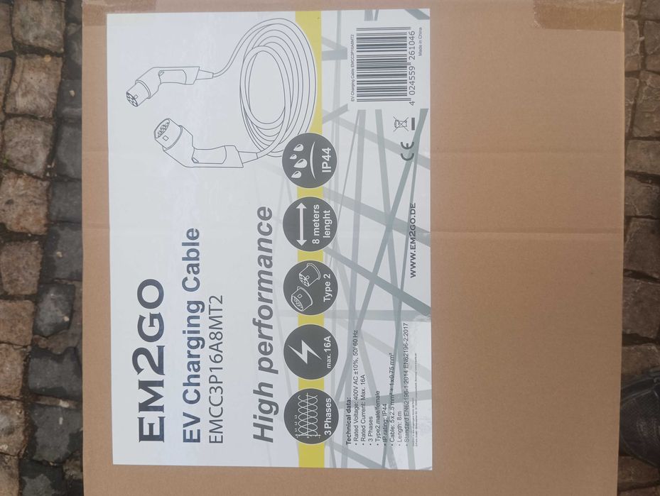Charging cable para automóveis novo